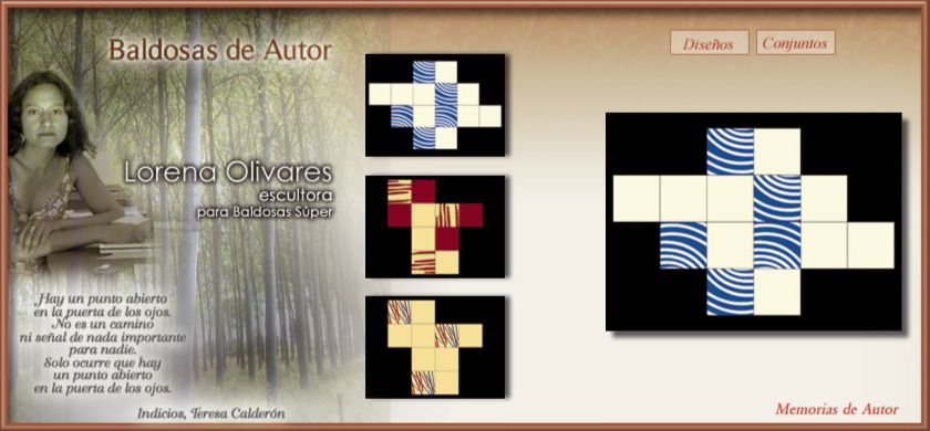 Baldosas de Autos - Lorena Olivares