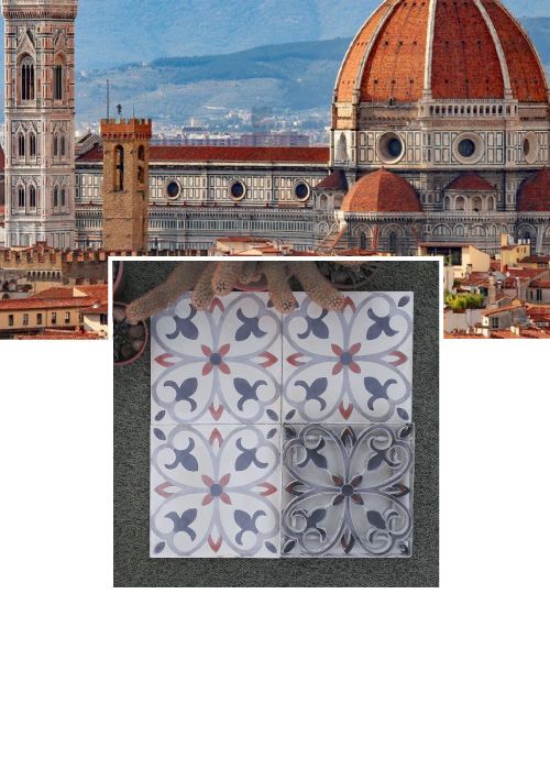 Baldosas del Mundo - Diseño Florencia